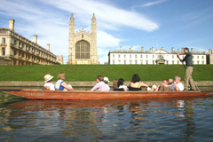 Punting pic Kings College